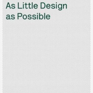 As Little Design As Possible The Work Of Dieter Rams