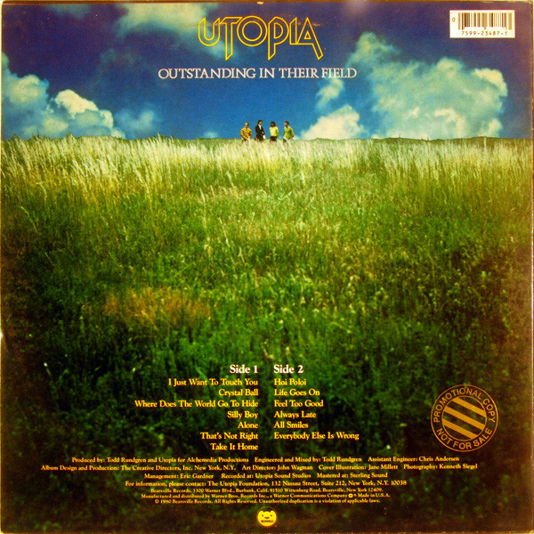 Utopia (5) – Deface The Music - Billede 2