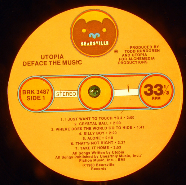 Utopia (5) – Deface The Music - Billede 3