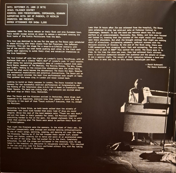 The Doors – Live In Copenhagen - Billede 3